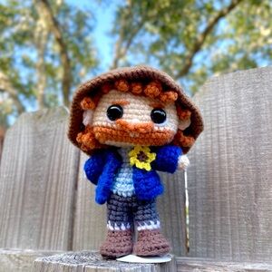 Vincent Van Gogh Amigurumi Doll